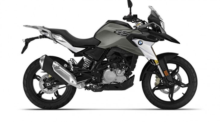 BMW G 310 GS zwart op wit